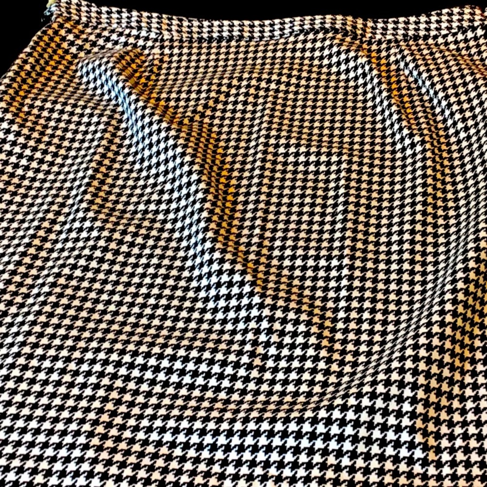 RALPH LAUREN HOUNDSTOOTH SKIRT